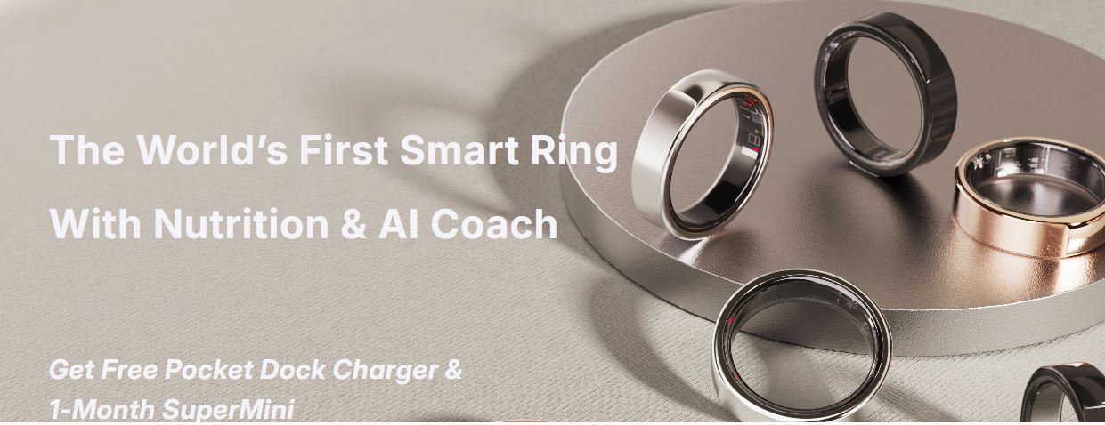 Omni Health Ring fitness tracker for sleep and heart rate monitoring