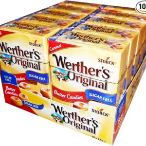 Werther's Sugar Free Butter Candies (10 x 42g)