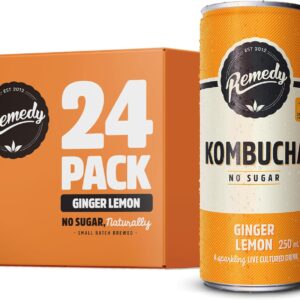 Remedy Kombucha Ginger Lemon