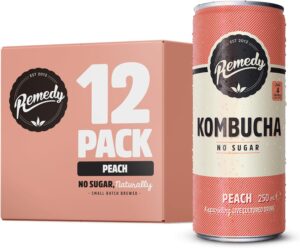 Remedy Kombucha Raspberry Lemonade