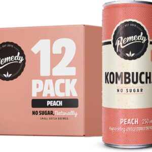 Remedy Kombucha Peach
