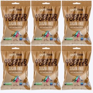 Guiltfree Sugar Free Assorted Toffees (6 x 75g)