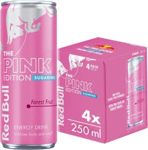 Red Bull Energy Drink Sugar Free Pink Edition