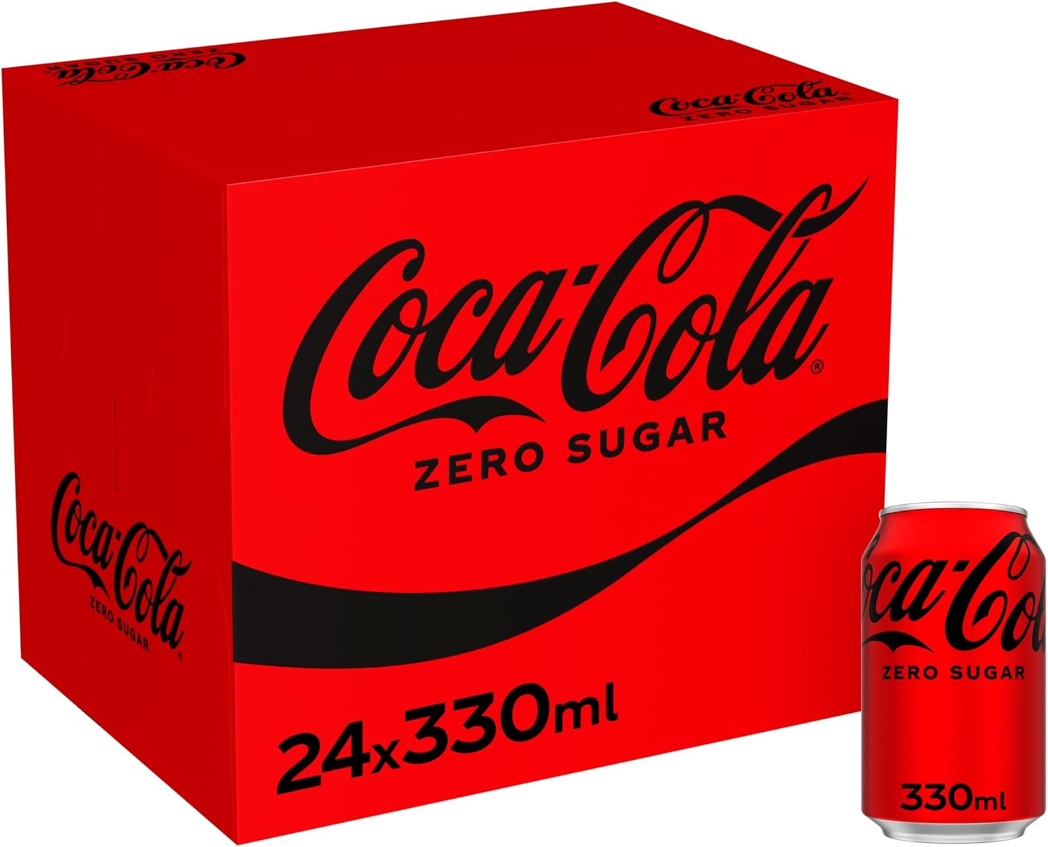 Coca‑Cola Zero Sugar (24 x 330ml)