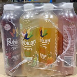 Rubicon Sparkling Spring Sugar Free with Low Calories Orange & Mango / Black Cherry Raspberry / Lemon & Lime / Strawberry