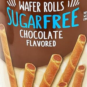 Felice Sugar Free Chocolate Flavoured Wafer Rolls 400g Tin