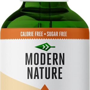 Modern Nature Vanilla Flavour Drops - Liquid Stevia Drops Sweetener