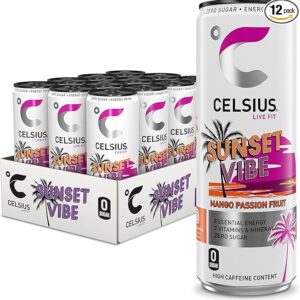 CELSIUS Peach Vibe Energy Drink