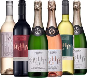 Thomson & Scott Alcohol Free Wine Selection Case of 6