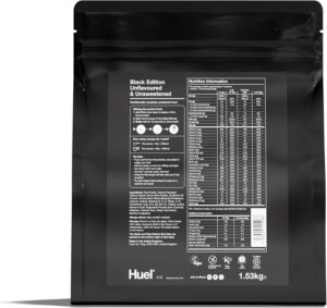 Huel Black Edition High Protein Complete Meal Replacement