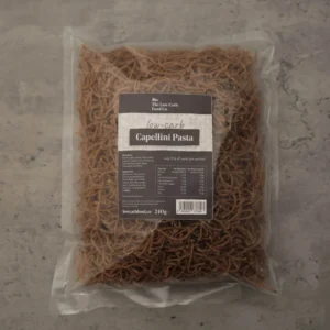 Low‑Carb Capellini Pasta | 3.6g Carbs Per Portion | Keto & Diabetic‑Friendly